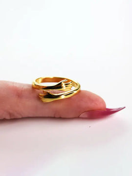Huggin Gold Ring